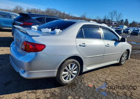 2010 Toyota Corolla Base from USA, damaged, VIN 1NXBU4EE8AZ359904